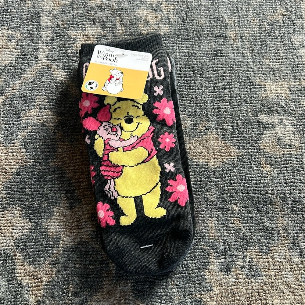 Winnie the Pooh socks!